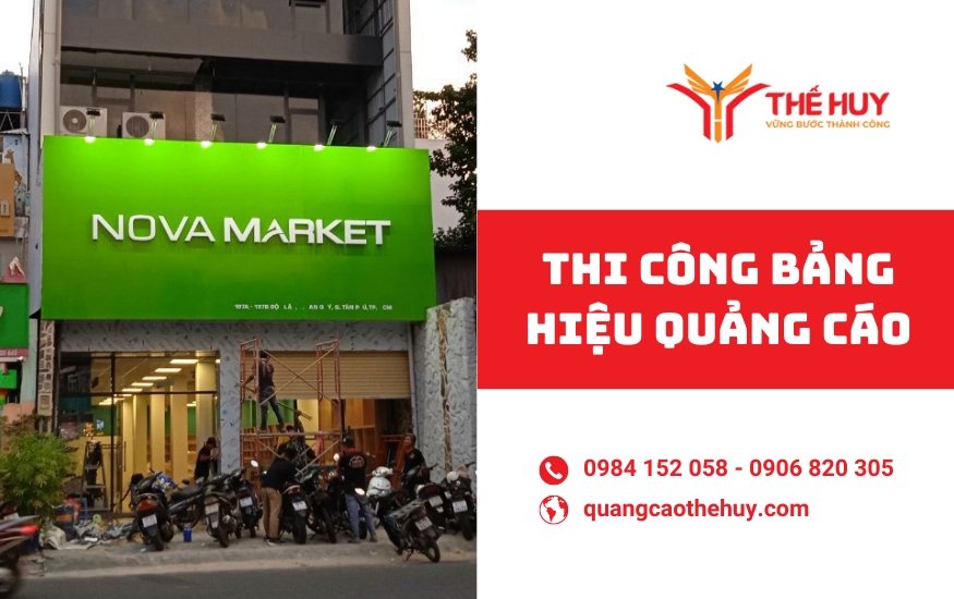 thi công bảng hiệu quảng cao