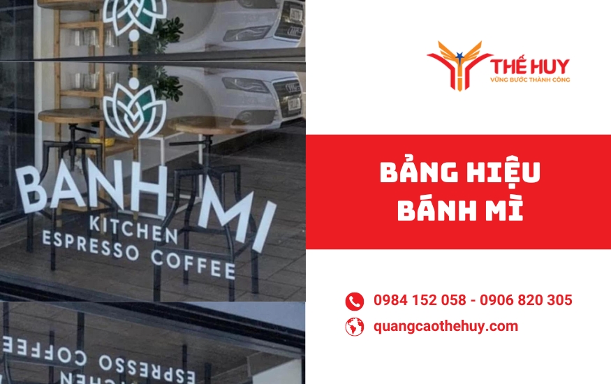Bảng hiệu bánh mì