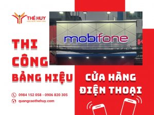 bảng hiệu cửa hàng điện thoại