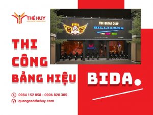 bảng hiệu bida