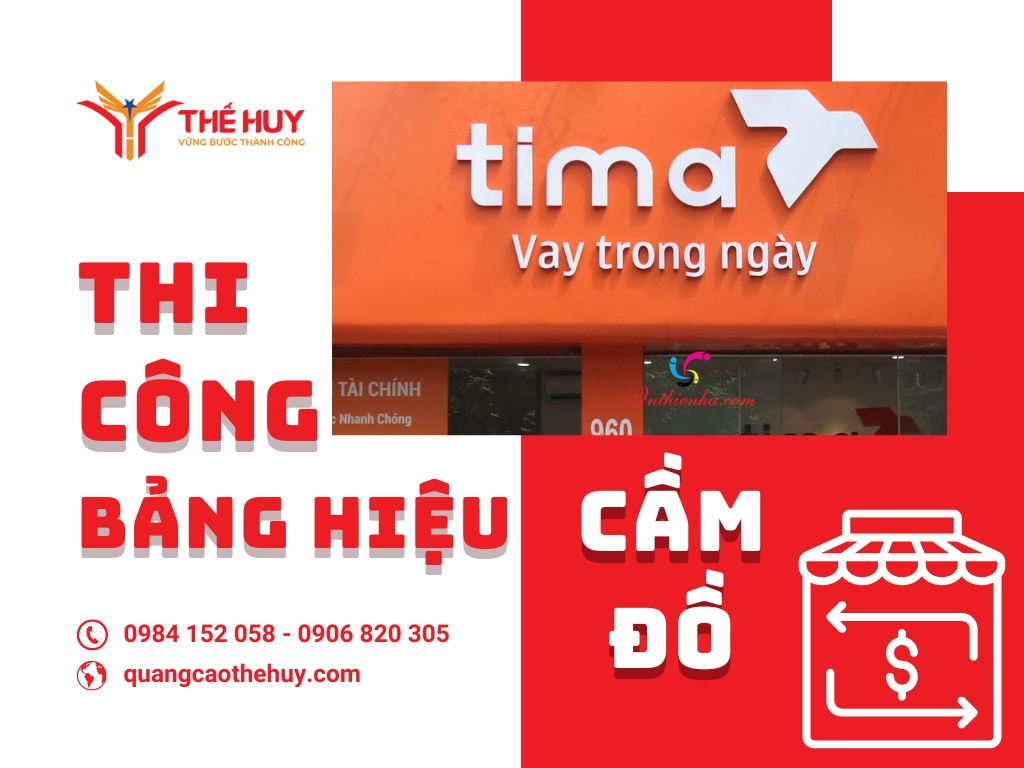 bảng hiệu cửa hàng cầm đồ