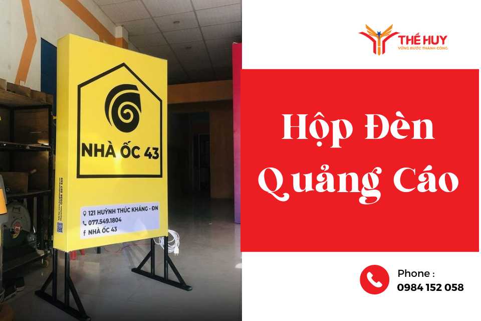 hộp đèn quảng cáo