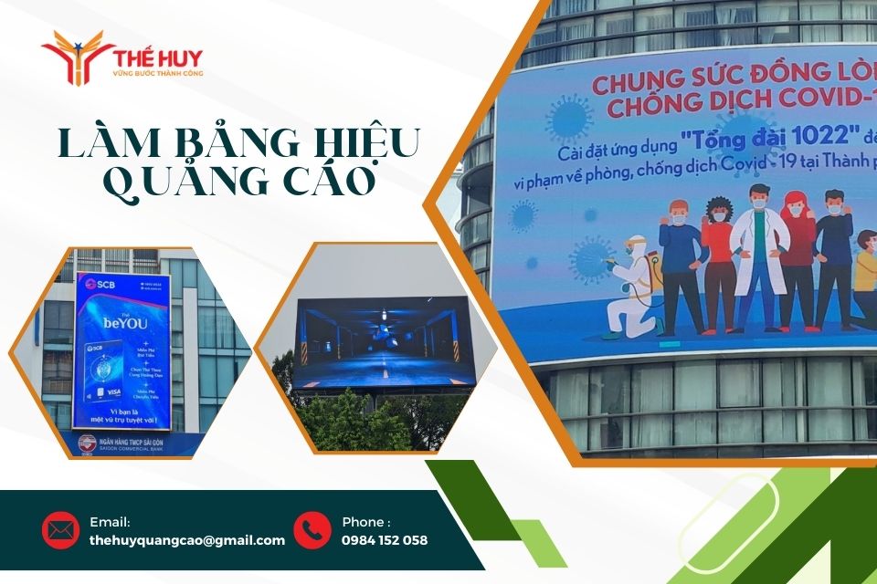 làm bảng hiệu quảng cáo làm bảng hiệu quảng cáo